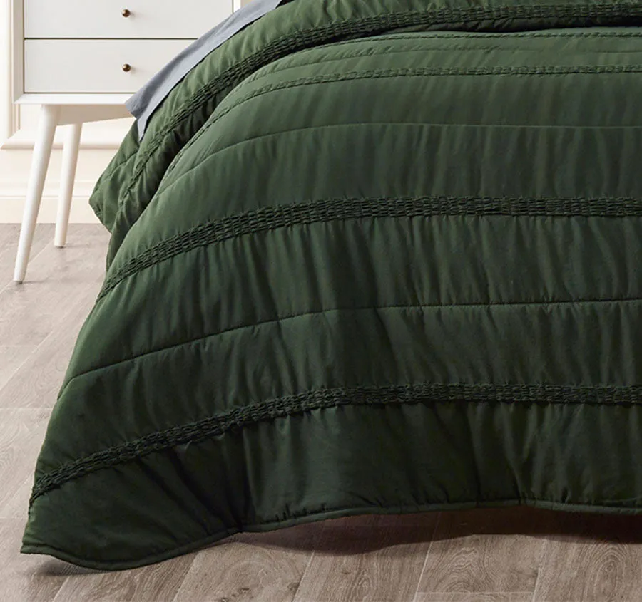 Vienna Bedspread Set Range Green