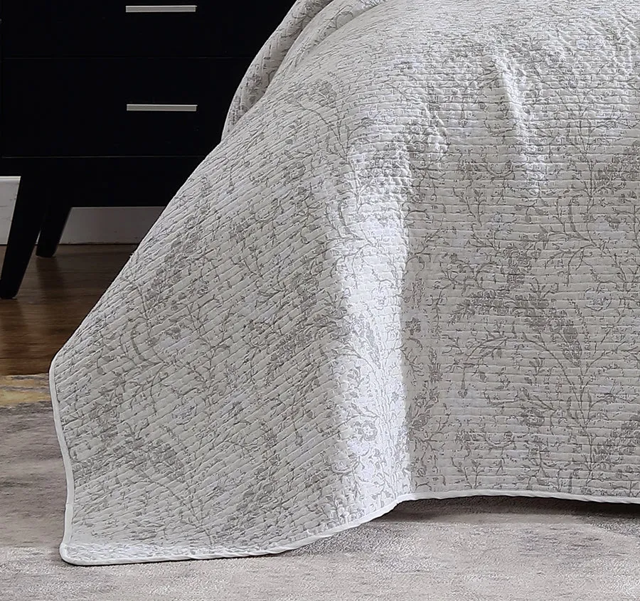 Wren Coverlet Set Ash