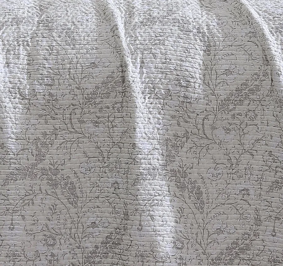 Wren Coverlet Set Ash