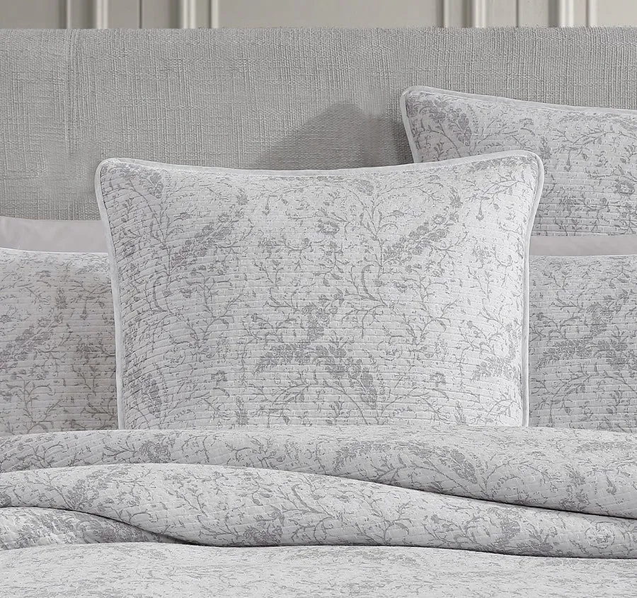 Wren European Pillow Sham Ash